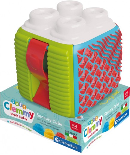 Іграшка розвиваюча Clementoni Sensory Cube 17902
