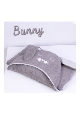 Полотенце для купания Верес Bunny 190.07-Светло-серый - 