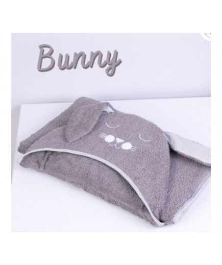 Полотенце для купания Верес Bunny 190.07-Светло-серый