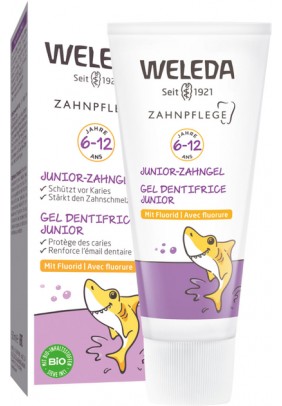 Гель зубний з фтором Weleda 6-12р 50мл 005098DC - 