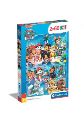 Пазл 2в1 Clementoni Paw Patrol 2*60ел 21617