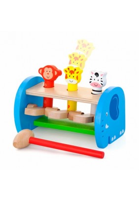 Стукалка деревянная Viga Toys Сафари 50683