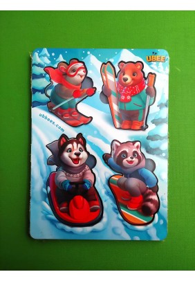 Рамка-вкладиш Little Panda Новорічна-4 велика ПСД226 - 