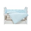 Постільний комплект Twins Cotton 7ел 4077-TC-04 blue