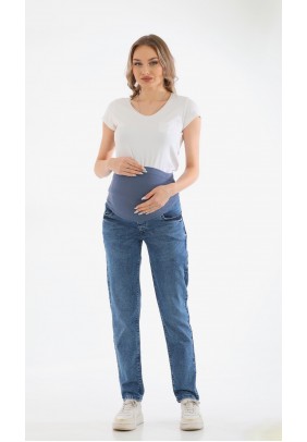 Джинси для вагітних 36-44 Lesson 6010 -синій