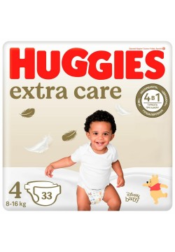 Підгузники Huggies Extra Care (4) 33шт 535831