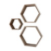 Настінні полички Royal Sleep Honeycombs 2823 Какао