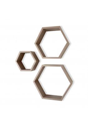 Настінні полички Royal Sleep Honeycombs 2823 Какао