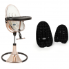 Стільчик для годування Bloom Fresco Rose Gold/Rose Gold+midnight black U10515-GRB\\U10543-MB