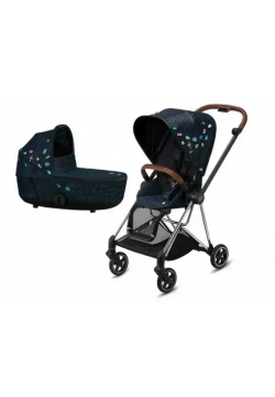 Коляска універсальна 2в1 Cybex Mios 4.0 Jewels of Nature/Chrome Brown 522000783/3