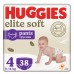 Підгузники-трусики Huggies Elite Soft 4 38шт 549323