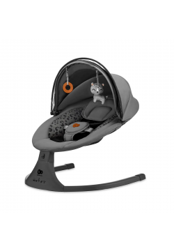 Крісло-гойдалка Kinderkraft Lumi 2 KBLUMI02DGR0000 Dark Grey
