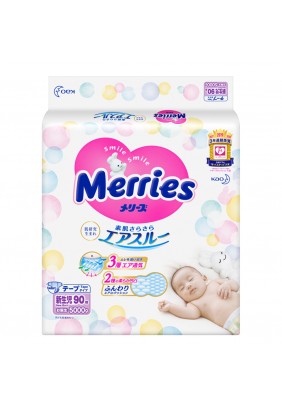 Подгузники Merries newborn 90шт 563791 - 