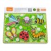 Рамка-вкладиш Viga Toys Комахи 56437