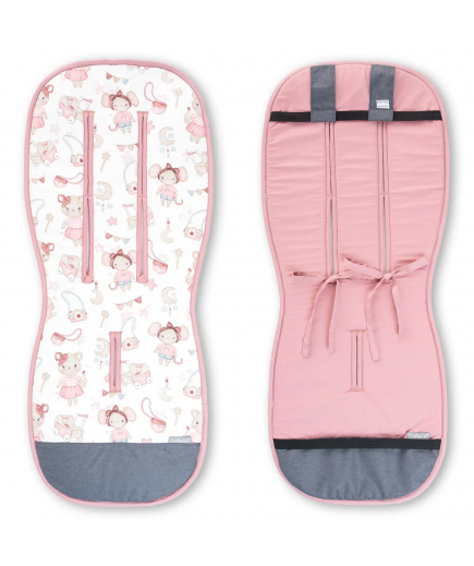 Матрац для коляски Dorechi 1930_22 Mice/Pink Матрац для коляски Dorechi 1930_22 Mice/Pink