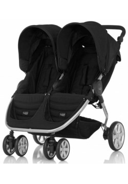 Коляска прогулянкова для двійні Britax Romer B-Agile Double Cosmos Black 2000033222