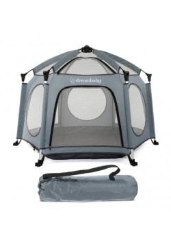 Манеж DreamBaby Adventure Blue/Grey G9510