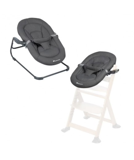 Баунсер Bebe Confort Timba Baby 2838153210 Mineral Graphite Баунсер Bebe Confort Timba Baby 2838153210 Mineral Graphite
