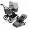 Коляска універсальна 2в1 Bugaboo Fox 3 без капюшона Graphite/Grey Melange 2306010041