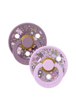 Пустушка латексна BIBS Liberty Pacifier Colour 0-6м 2шт 11012101