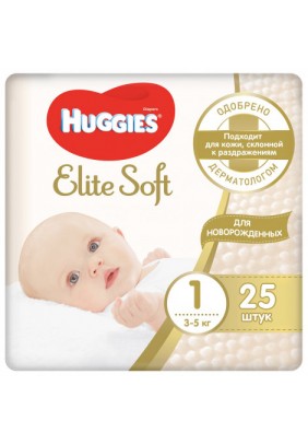 Подгузники Huggies Elite Soft (1) 25шт 578040 - 