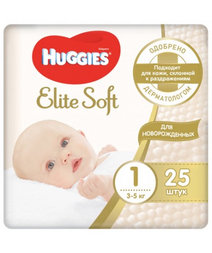 Підгузники Huggies Elite Soft (1) 25шт 578040