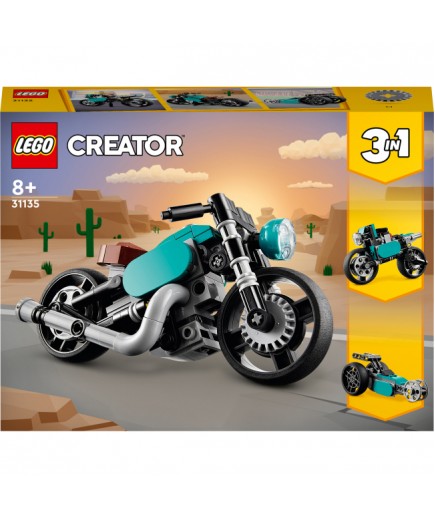 Конструктор Lego Creator Вінтажний мотоцикл 128дет 31135