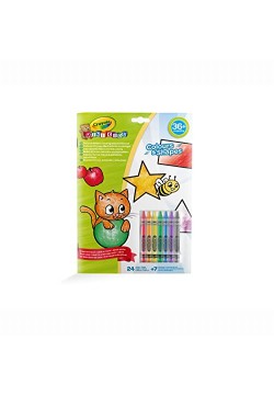 Розмальовка Crayola Mini Kids Кольори та форми 25-2727