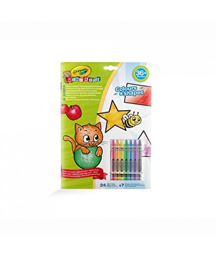 Розмальовка Crayola Mini Kids Кольори та форми 25-2727