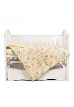 Змінний комплект Twins Comfort 3од 3051-C-012 Пухнасті ведмедики зелені