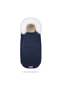 Конверт Dorechi Baby XS Овчина 1889O Blue з опушкою