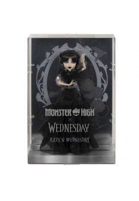 Кукла Monster High Венздей Танцы Rave'N HXJ03