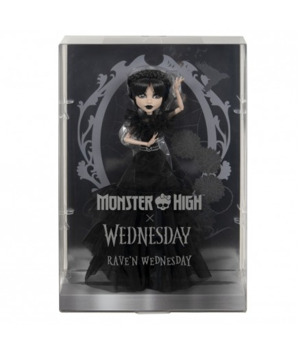 Лялька Monster High Венздей Танці Rave'N HXJ03 Лялька Monster High Венздей Танці Rave'N HXJ03