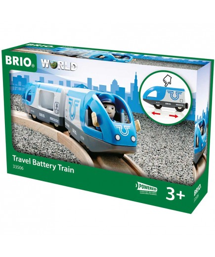 Пасажирський поїзд на батарейках BRIO 33506