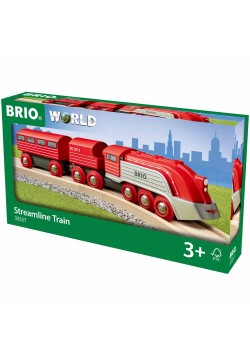 Поезд для железной дороги BRIO Streamline 33557