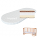 Матрац на диванчик IngVart Smart Bed Oval кокос+піна+латекс 60х168 см 6027272