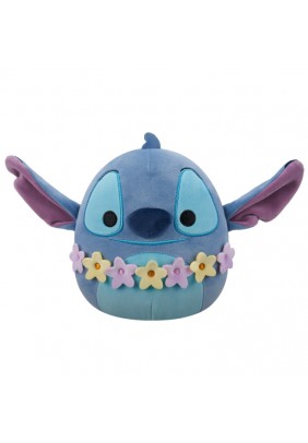 Іграшка м'яка Squishmallows Стіч у гавайських леях 17см SQDI00731 - 