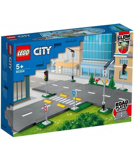 Конструктор LEGO City Town Дорожні плити 112дет 60304