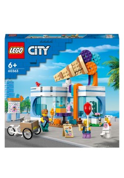 Конструктор LEGO City Крамниця морозива 296дет 60363