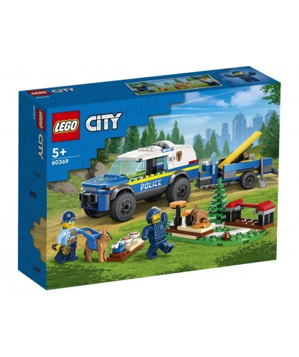 Конструктор LEGO City Мобільний майданчик для дресирування поліцейських собак 197дет 60369