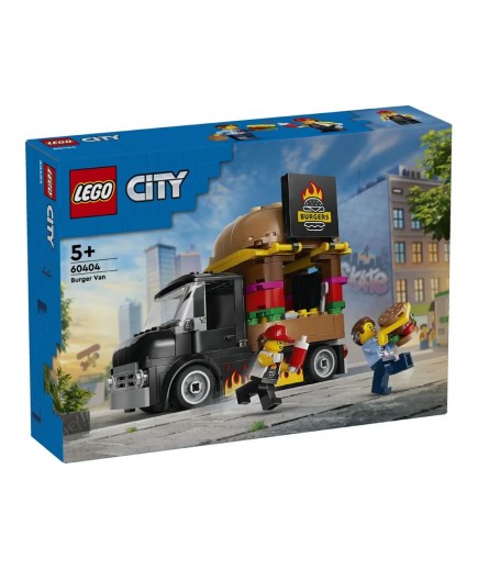 Конструктор Lego City Вантажівка з гамбургерами 194дет 60404 Конструктор Lego City Вантажівка з гамбургерами 194дет 60404