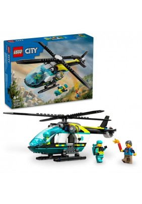 Конструктор Lego City Гелікоптер аварійно-рятувальної служби 226дет 60405