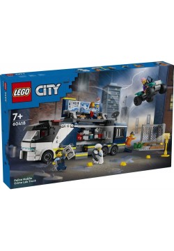 Конструктор Lego City Пересувна поліцейська криміналістична лабораторія 674дет 60418