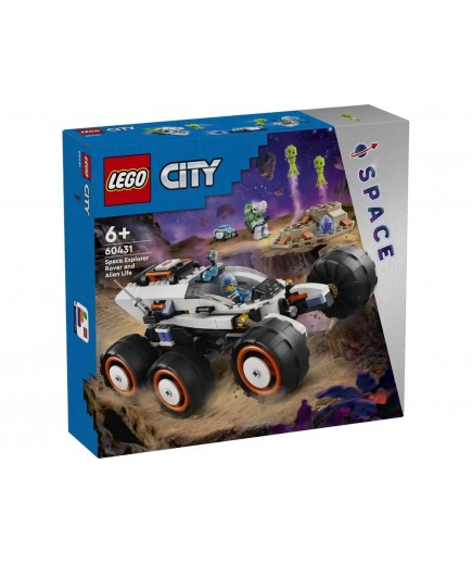 Конструктор Lego City Космічний дослідницький всюдихід й інопланетне життя 311дет 60431 Конструктор Lego City Космічний дослідницький всюдихід й інопланетне життя 311дет 60431