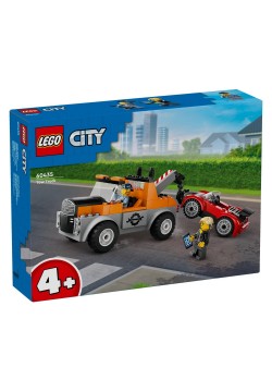 Конструктор Lego City Евакуатор і ремонт спортивних авто 101дет 60435