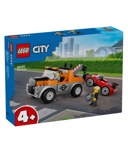 Конструктор Lego City Евакуатор і ремонт спортивних авто 101дет 60435