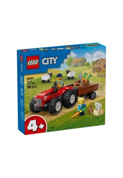 Конструктор Lego City Трактор із причепом і вівцями 116дет 60461