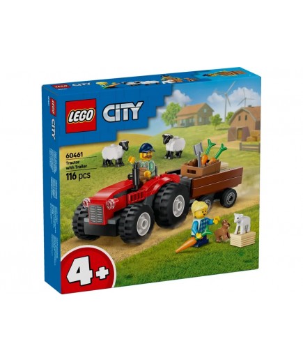 Конструктор Lego City Трактор із причепом і вівцями 116дет 60461 Конструктор Lego City Трактор із причепом і вівцями 116дет 60461