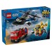 Конструктор Lego City Ремікс вертольотів, пожежних машин і підводних човнів 874дет 60462