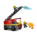 Конструктор Lego City Пожежна машина з драбиною 82дет 60463 фото 2